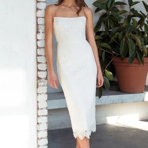 Jenny Yoo Harley Dress - Size 6 - NWT - Ivory